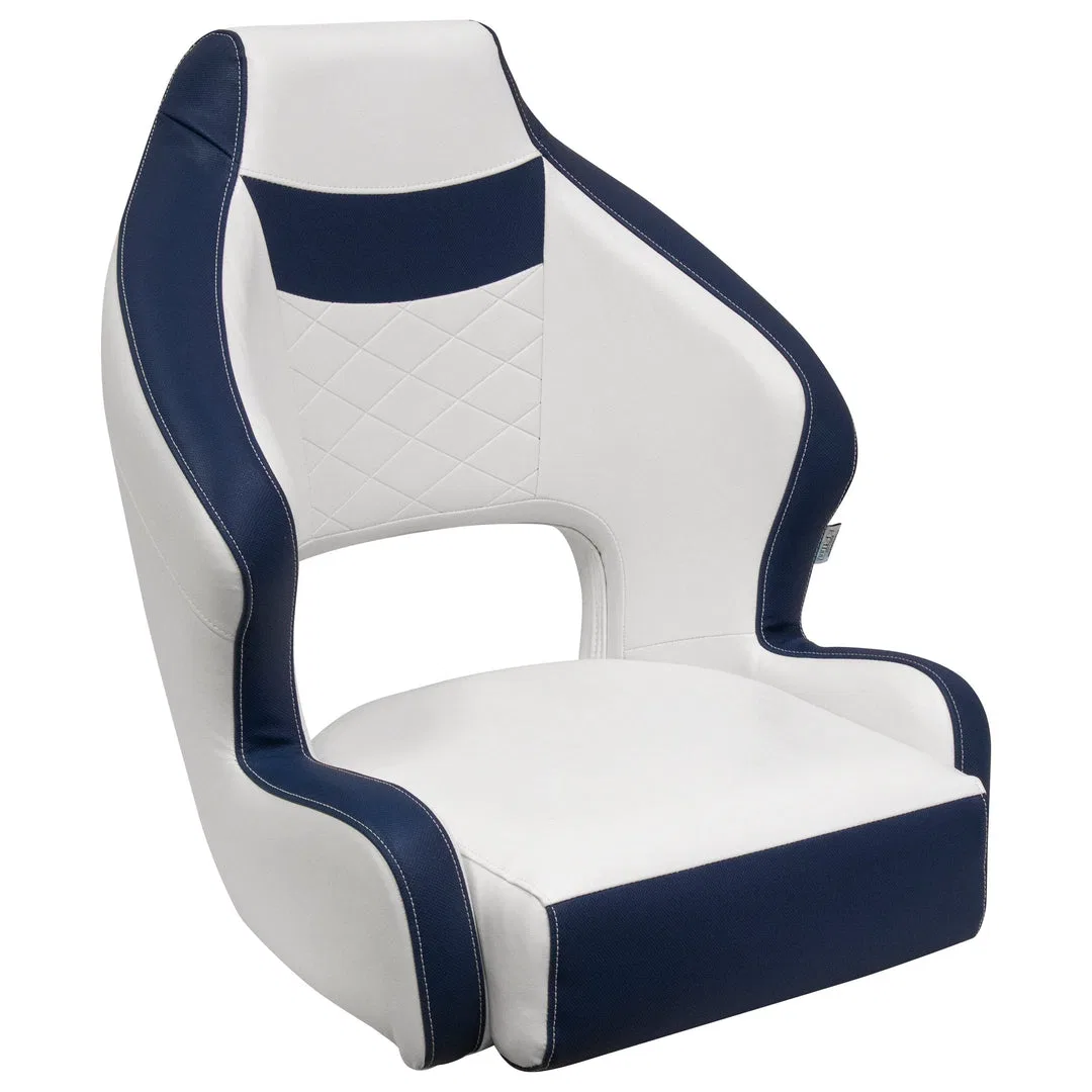 DLX3338-1904 – WISE SEATING Boat Seat, Lounge Seat Bucket Seat Non-Adjustable Non-Foldable 24 Inch Length x 26 Inch D...